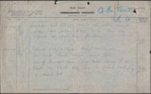 G Bn War Diary 1 -2 Aug 1917