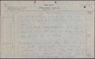 G Bn War Diary 3 -4 Aug 1917